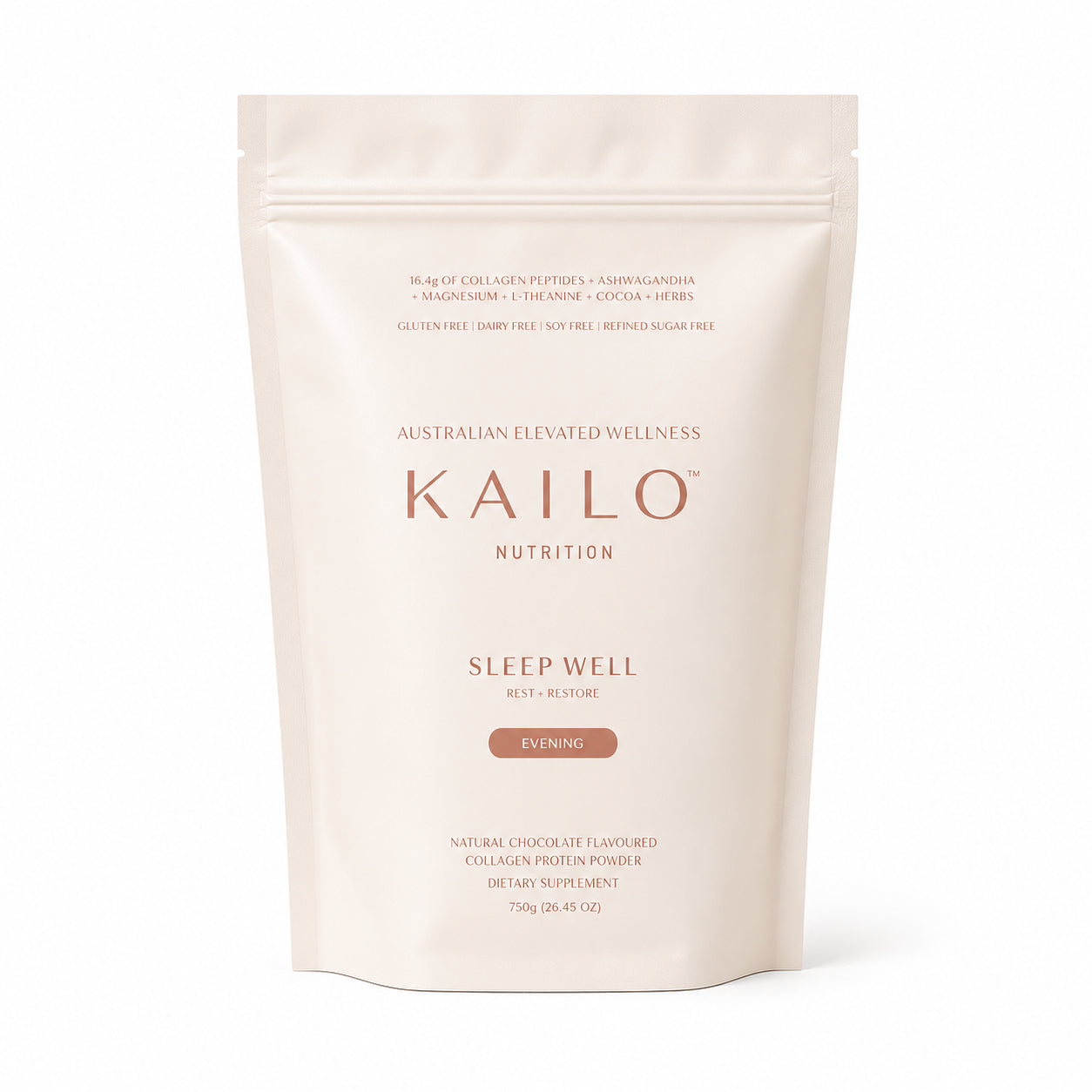 Sleep Well (Sleep Support Collagen Blend) - Chocolate 750g