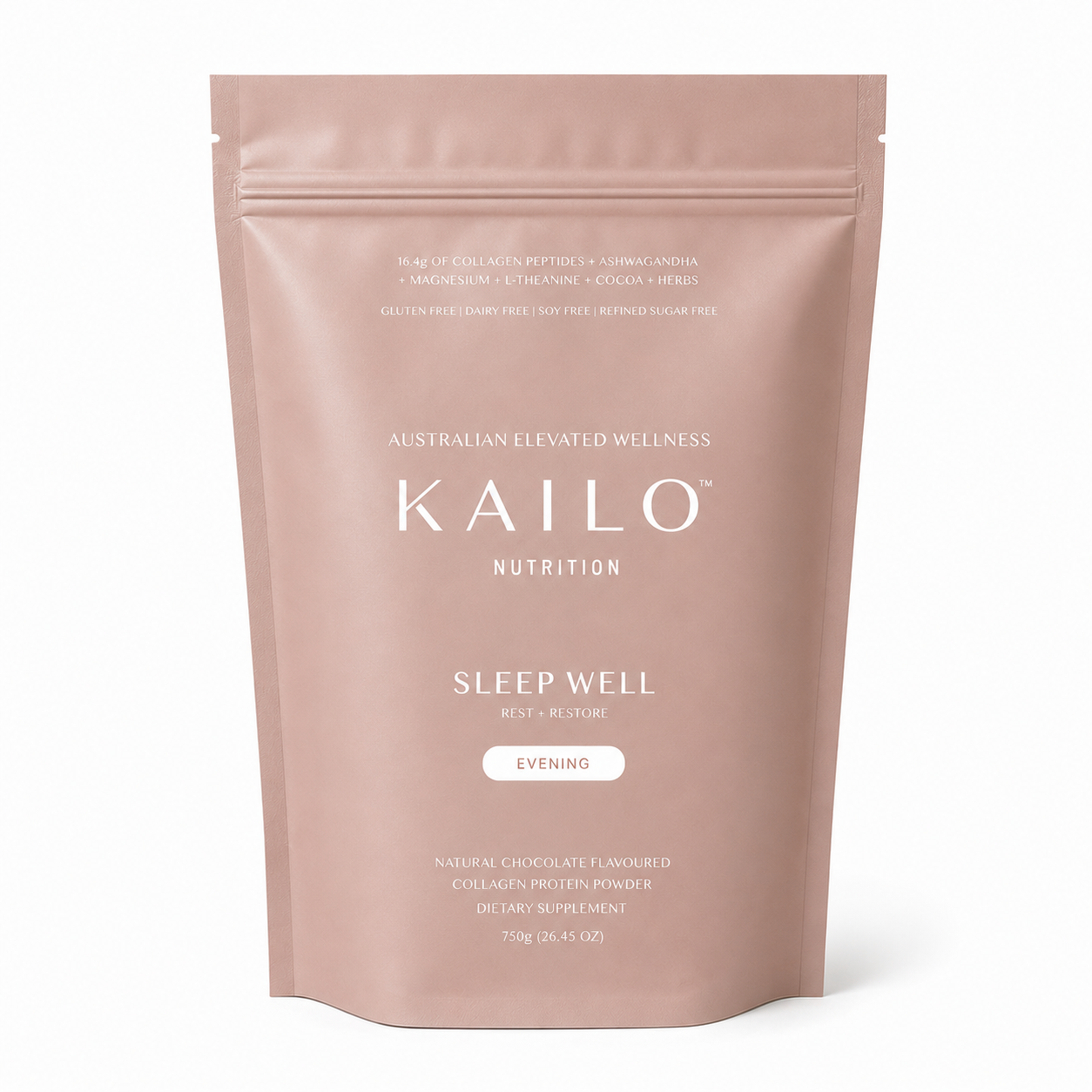 Sleep Well (Sleep Support Collagen Blend) - Chocolate 750g